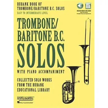 Rubank Book of Trombone/Baritone B.C. Solos - Easy to Intermediate 1401691