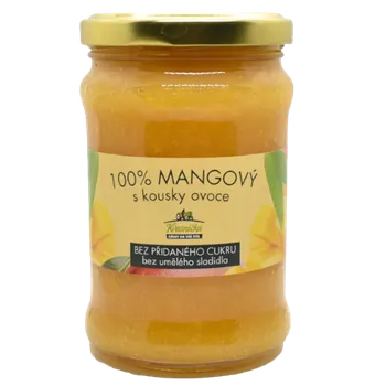 Kvasnička Mangový džem bez přidaného cukru 200 g