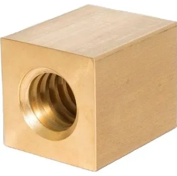 Matice Trapézová matice bronzová čtvercová TR 16x4 pravá