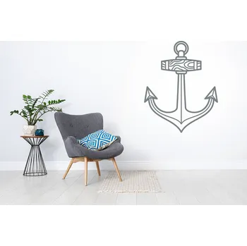 Samolepící dekorace Kotva 02 samolepka na zeď 15 x 19 cm