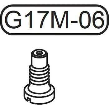 Airsoft GHK Plnicí ventil plynového zásobníku pro GHK Glock 17 (G17M-06)