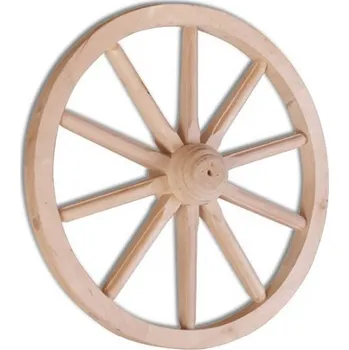 Dětské zboží Drewmax DŘEVĚNÉ KOLO do vozu dekorace GD333 pacyg