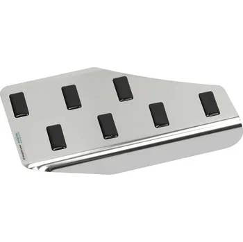 Opěrka nohy Toyota Aygo II 2014- • nerez • Alu-Frost