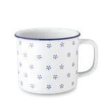 Velký plecháček, porcelán, 750 ml, modrá Valbella, G. Benedikt