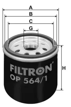 Olejový filtr Filtron OP 564/1