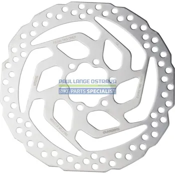 Brzda na kolo SHIMANO SM-RT26 brzdové kotouče na 6 šroubů průměr kotouče: 160mm v krabičce, uchycení na nábě: 6 šroubů