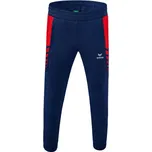 ERIMA SIX WINGS POLYESTEROVÉ TEPLÁKY - PÁNSKÉ - Tmavě modrá, Červená - velikost XXL