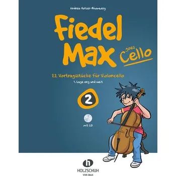 Fiedel-Max goes Cello 1 - 2 skladeb pro violoncello (1. pozice zk a irok) 1322486