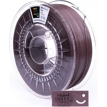 3D tisk Print With Smile PLA - 1,75 mm - Chocolade Shine - 500 g