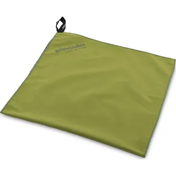 Ručník Ručník PINGUIN Micro towel 75 x 150 cm Logo Barva: Green