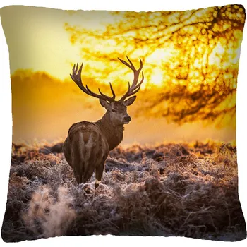 Polštář Polštář animal 02 - JELEN I. Mybesthome 40x40 cm Varianta: Povlak na polštář s výplní, 40x40 cm