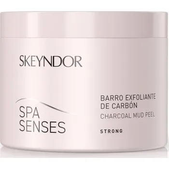 Pleťový peeling Skeyndor Spa Senses Charcoal Mud Peeling - bahenní peeling z dřevěného uhlí 500 g