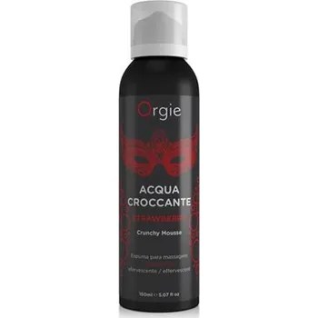 Intimní drogerie Masážní pěna Orgie ACQUA CROCANTE STRAWBERRY 150 ml | Orgie