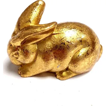 Velikonoční dekorace Zlatý zajíc 1