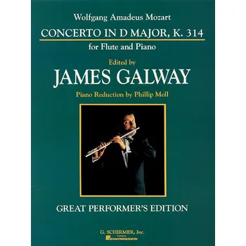 Concerto In D Major, K. 314 For Flute And Piano - pn fltna a klavr 1050618