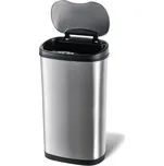 Nerezový odpadkový koš na tříděný odpad TORO se senzorem 50l