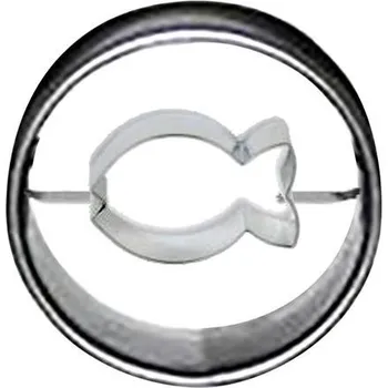 Kuchyňské náčiní Vykrajovátko na cukroví 4cm kolečko - ryba