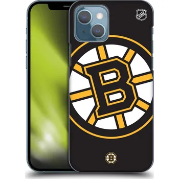 Pouzdro na mobilní telefon Pouzdro na mobil Apple Iphone 13 - HEAD CASE - Hokej NHL - Boston Bruins - velký znak (Obal, kryt pro mobil Apple Iphone 13 Hokejové týmy - Boston Bruins - Velké Logo)
