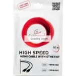 Gembird kábel HDMI High speed (M - M), aktívny, chipset, pozlátené konektory, 30 m, čierny