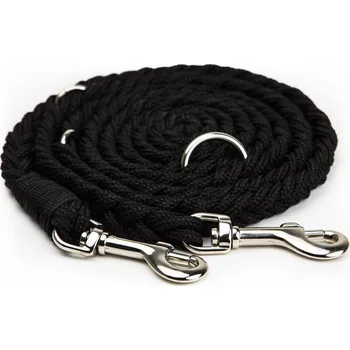 Vodítko pro psa Nobby Pletené vodítko S/M 200 cm černé