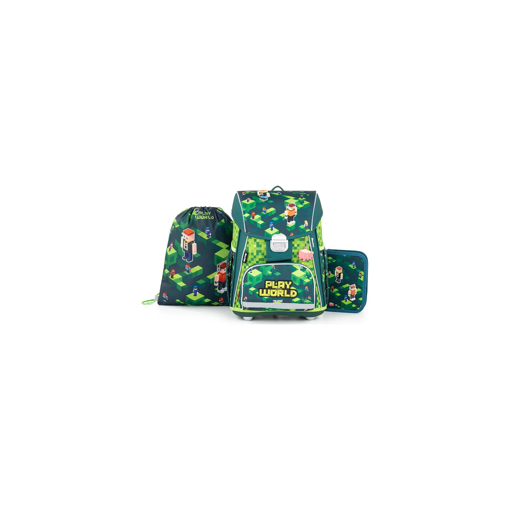 Fotografie 1 - Set školních potřeb Oxybag Premium Light 3dílný set Playworld 0-75722