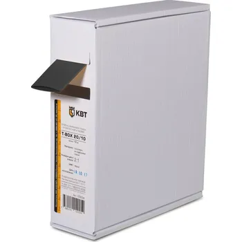 Smrštitelná trubice 20/10 černá - doprodej