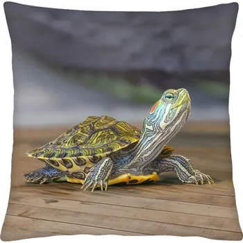 Polštář Polštář animal 58 - ŽELVIČKA Mybesthome 40x40 cm Varianta: Povlak na polštář s výplní, 40x40 cm