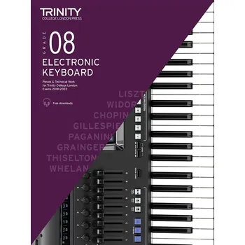 Grade 8 Electronic Keyboard Exam Pieces 2019?2022 - and Technical Work - Grade 8 - pro keyboard 1296641