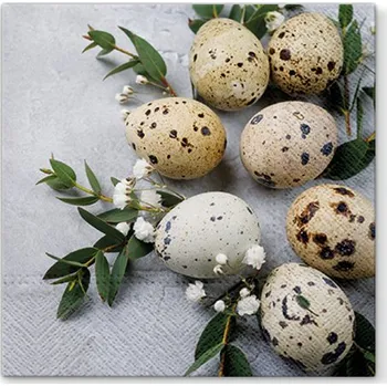 Papírový kapesník Ubrousky PAW L 33x33cm Natural Eggs