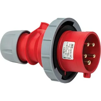 Elektrická zásuvka METE Vidlice průmyslová VI 5 kolík 32A IP67