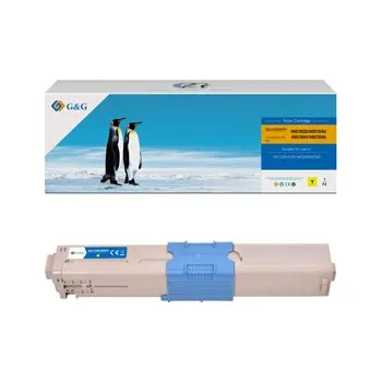 G&G kompatibilní toner s 44973533, yellow, 1500str., NT-COC301FY, pro OKI C301, C321, MC332, MC342, N