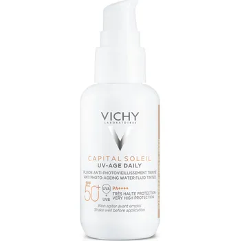 Přípravek na opalování Vichy Capital Soleil UV-Age Tónovaný fluid SPF50+ 40 ml