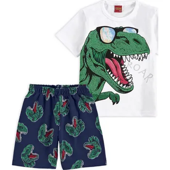 Chlapecká souprava KYLY ROAR bílá Velikost: 128