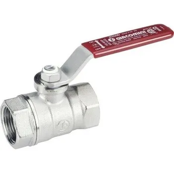 Ventil GIACOMINI Kulový kohout FF 3/8", PN42, Tmax 185°C R250X002