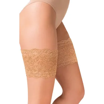 Dámské oblečení Gabriella krajková ochrana stehen Bandalette tělová - Tělová / 3/4 - 58-68 cm