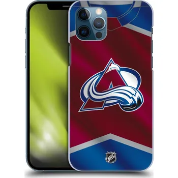 Pouzdro na mobilní telefon Pouzdro na mobil Apple Iphone 12 / 12 PRO - HEAD CASE - Hokej NHL - Colorado Avalanche - Dres (Obal, kryt pro mobil Apple Iphone 12 / 12 PRO - Hokejové týmy - Colorado Avalanche - Znak na dresu)