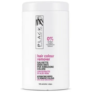 Black Professional Hair Color Remover 100 ks Hygienický ubrousek Black Professional Hair Color Remover 100 ks