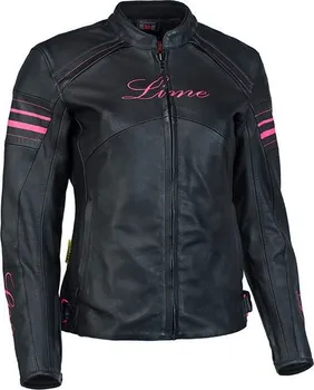 Moto bunda MBW Pinky černá/růžová 40
