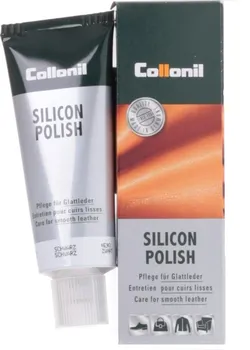 Přípravek pro údržbu obuvi Collonil Silicon Polish středně hnědý 75 ml