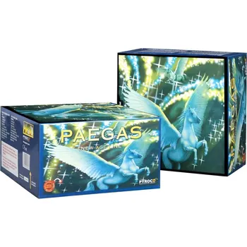 Zábavní pyrotechnika Paegas - kompakt 81 ran 20 mm