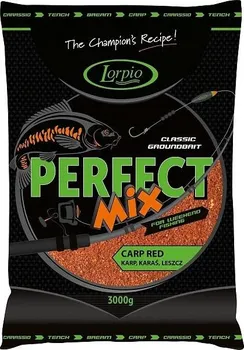 Návnadová surovina Lorpio Perfect Mix Red 3 kg