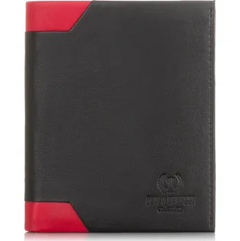 Paolo Peruzzi Pánská peněženka PERUZZI ochrana RFID; červená