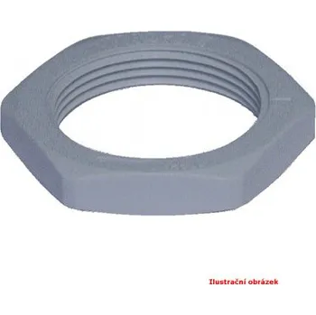 Kabelové oko Matice ke kabelové vývodce M12 světle šedá