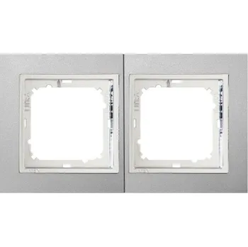 Timex Rámeček dvojnásobný MAGIC silver + chrom