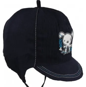 Čepice RDX Dětská letní čepice 7546 tm. modrá, 46