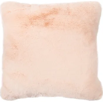 Dekorativní polštářek Povlak plyšový Catrin meruňkový 45x45 cm