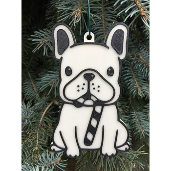 Vánoční dekorace Vánoční ozdoba BULDOČEK #2