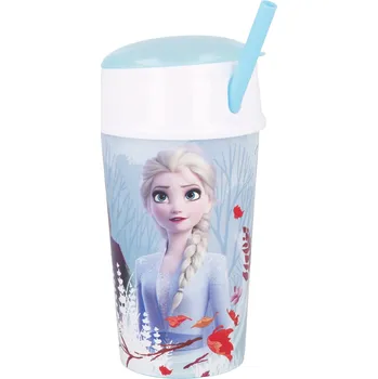 Frozen Svačinový kelímek 400 ml - "Blue forrest", Ledové království/Frozen