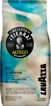 káva Lavazza Alteco Decaf BIO Espresso Blend zrnková bez kofeinu 500 g