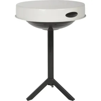 Zahradní gril Gril na balkón stolek s poklopem 46,5cm